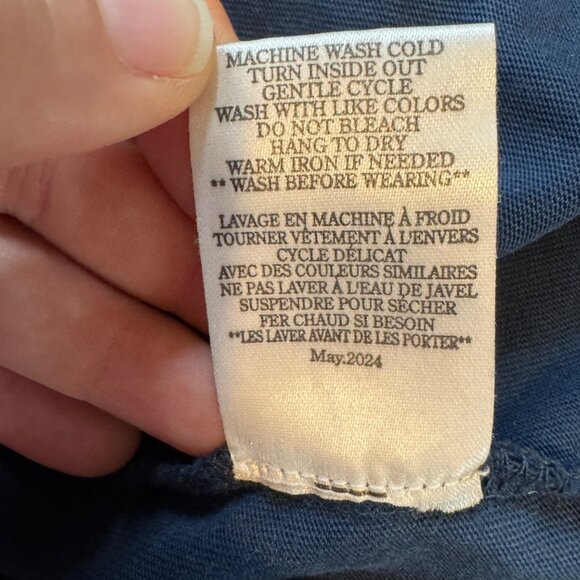 Z Supply Blue Wide Leg Pants - Picture 3 of 10